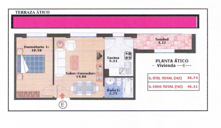 Foto Apartamento en Venta en Tomelloso, Ciudad Real - € 73.840 - APV481 - BienesOnLine