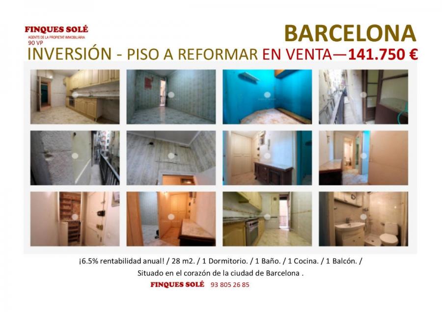 Foto Piso en Venta en Barcelona, Barcelona - € 141.750 - PIV10724 - BienesOnLine