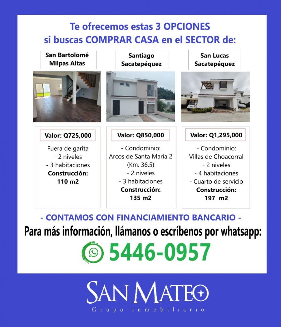Foto Casa en Venta en San Lucas Sacatepéquez, San Lucas Sacatepéquez, Sacatepéquez - Q 725.000 - CAV48312 - BienesOnLine