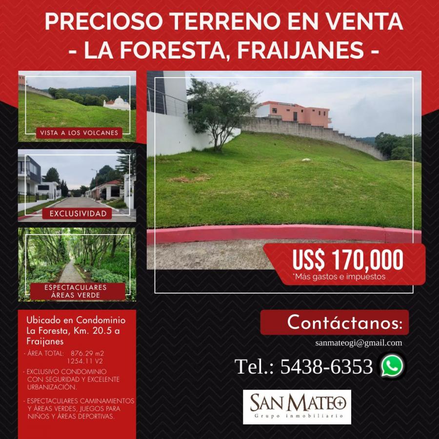 Foto Terreno en Venta en Fraijanes, Guatemala - U$D 170.000 - TEV27795 - BienesOnLine