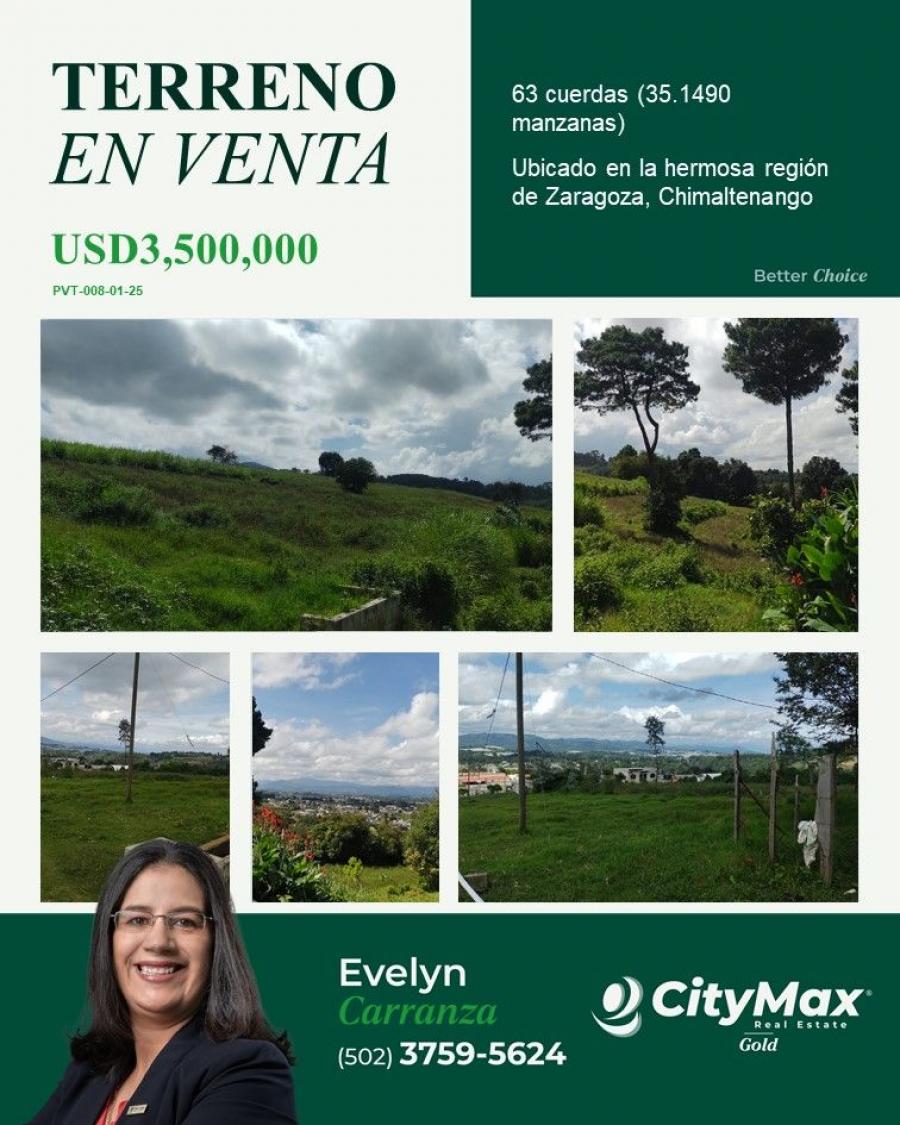 Foto Terreno en Venta en Zaragoza, Chimaltenango - U$D 3.500.000 - TEV48284 - BienesOnLine