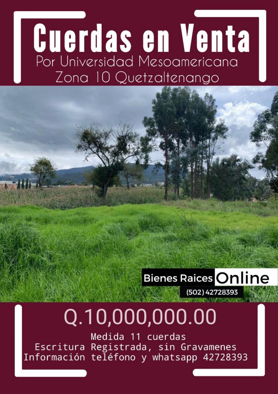 Foto Terreno en Venta en Quetzaltenango, Quetzaltenango - Q 10.000.000 - TEV11403 - BienesOnLine