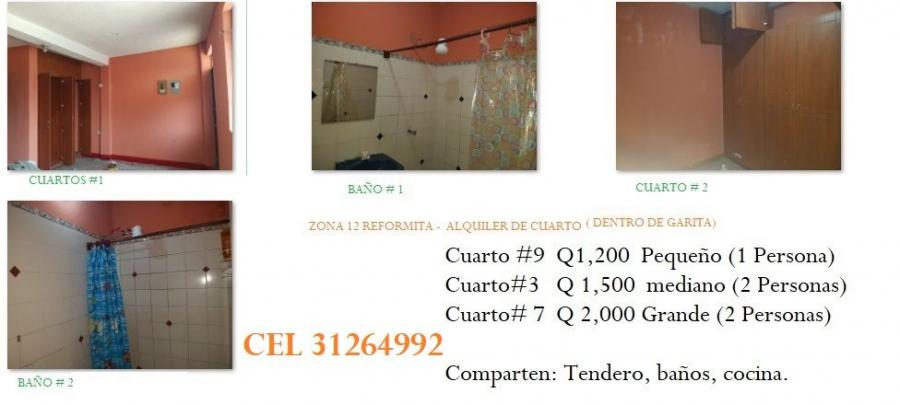 Foto Apartamento en Renta en reformita, guatemala, Guatemala - Q 1.500 - APR21223 - BienesOnLine