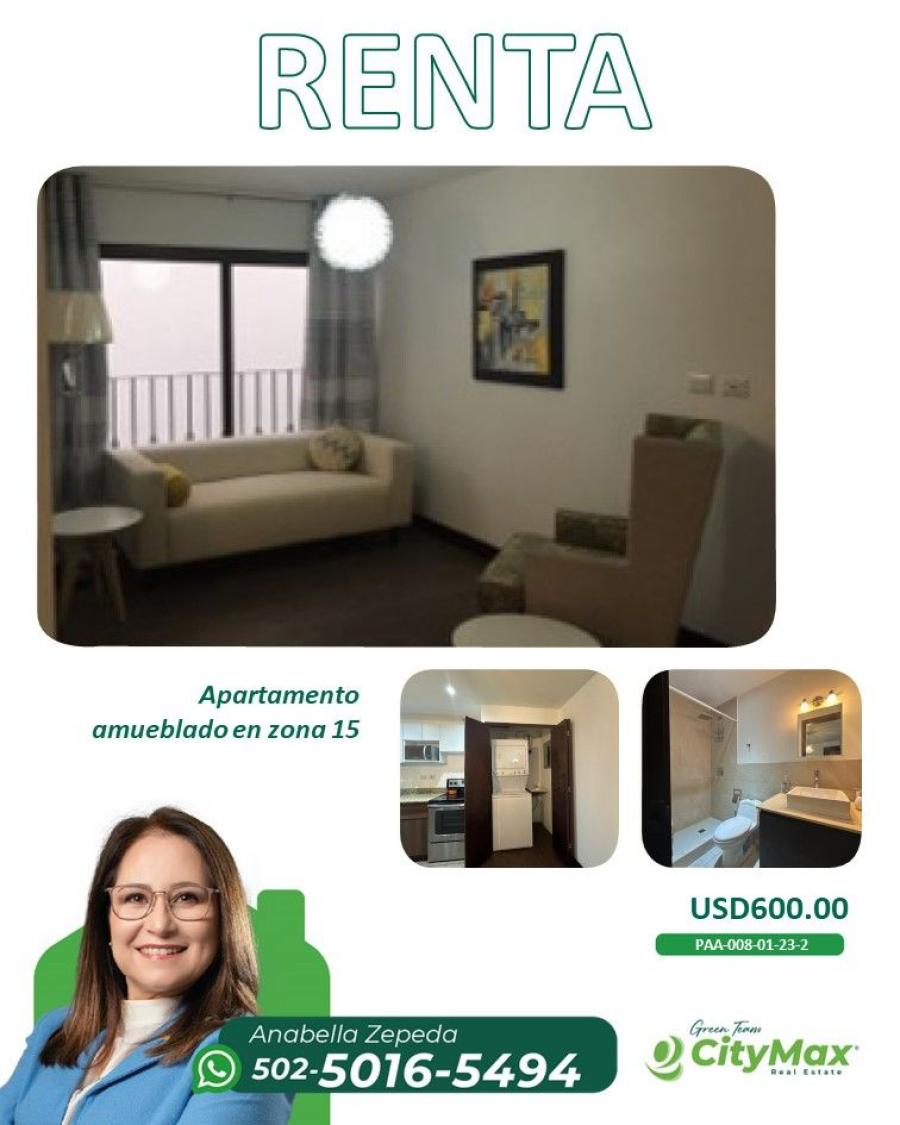 Foto Apartamento en Renta en Guatemala, Guatemala - U$D 600 - APR39245 - BienesOnLine
