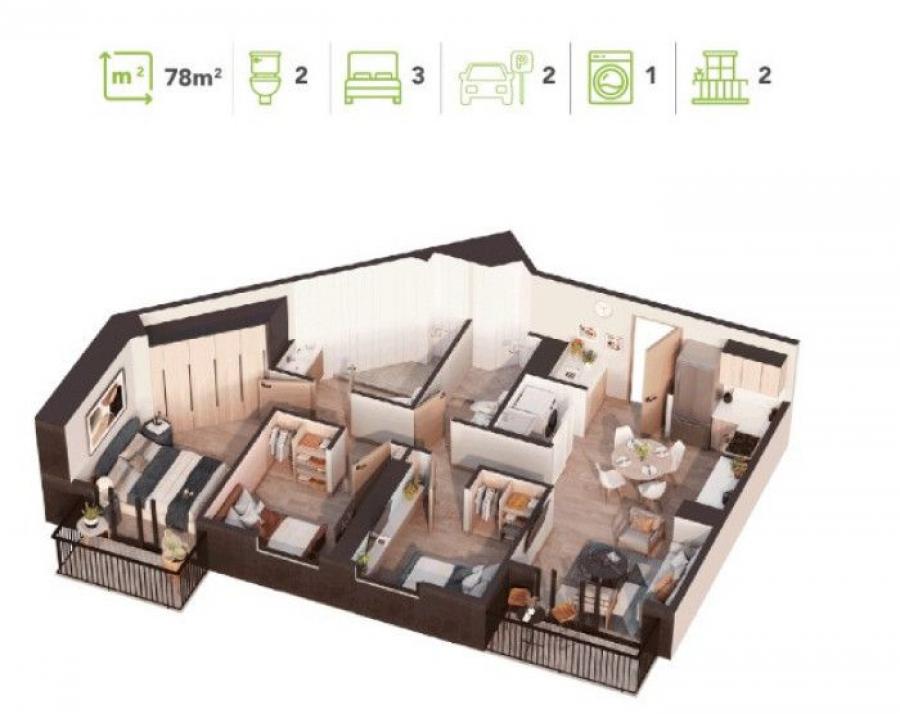 Foto Apartamento en Venta en Zona 12, Guatemala - Q 1.093.872 - APV38474 - BienesOnLine