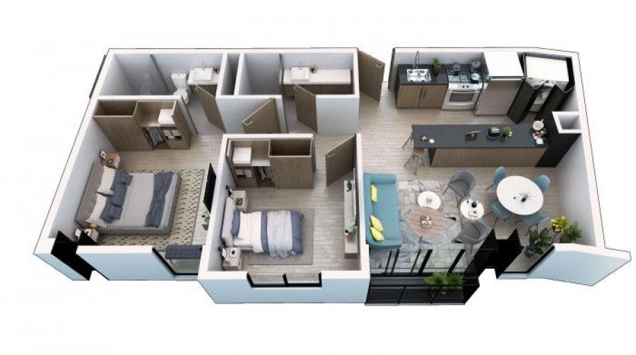 Home in Metric Way