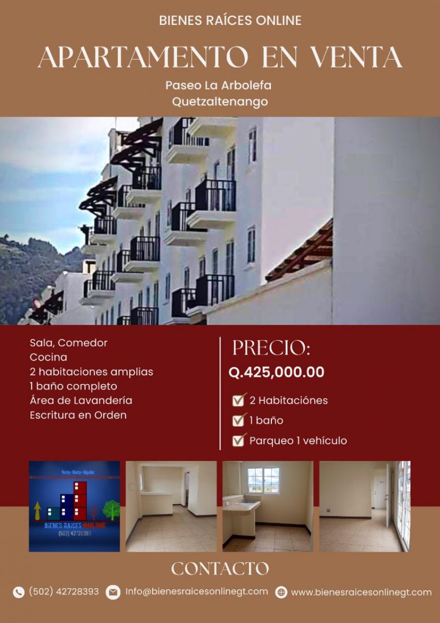 Foto Apartamento en Venta en Quetzaltenango, Quetzaltenango - Q 425.000 - APV24228 - BienesOnLine