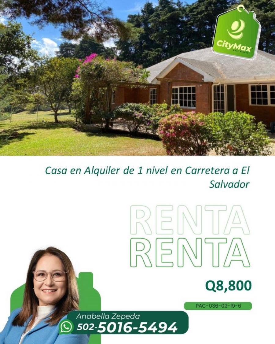 Foto Casa en Renta en Fraijanes, Guatemala - Q 8.800 - CAR38846 - BienesOnLine