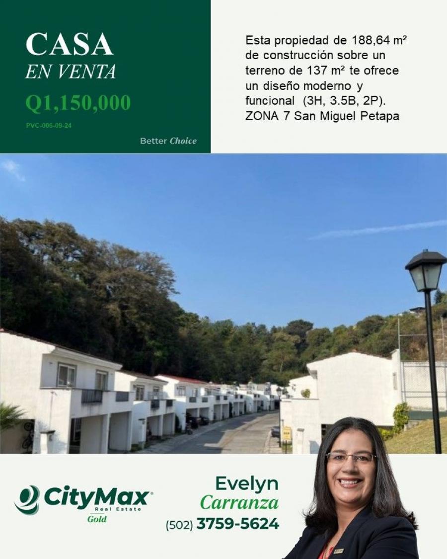 Foto Casa en Venta en San Miguel Petapa, Guatemala - Q 1.150.000 - CAV48463 - BienesOnLine