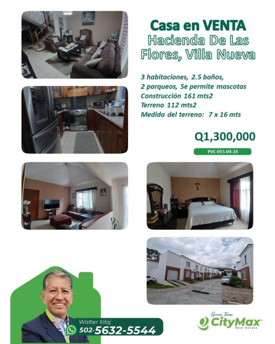 Foto Casa en Venta en Hacienda de las Flores, Villa Nueva, Guatemala - Q 1.300.000 - CAV47402 - BienesOnLine