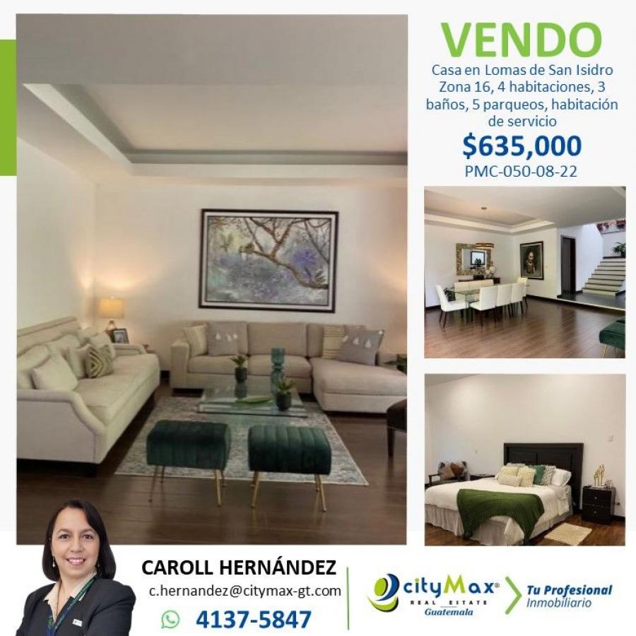 Foto Casa en Venta en Zona 16, Guatemala - U$D 635.000 - CAV19378 - BienesOnLine