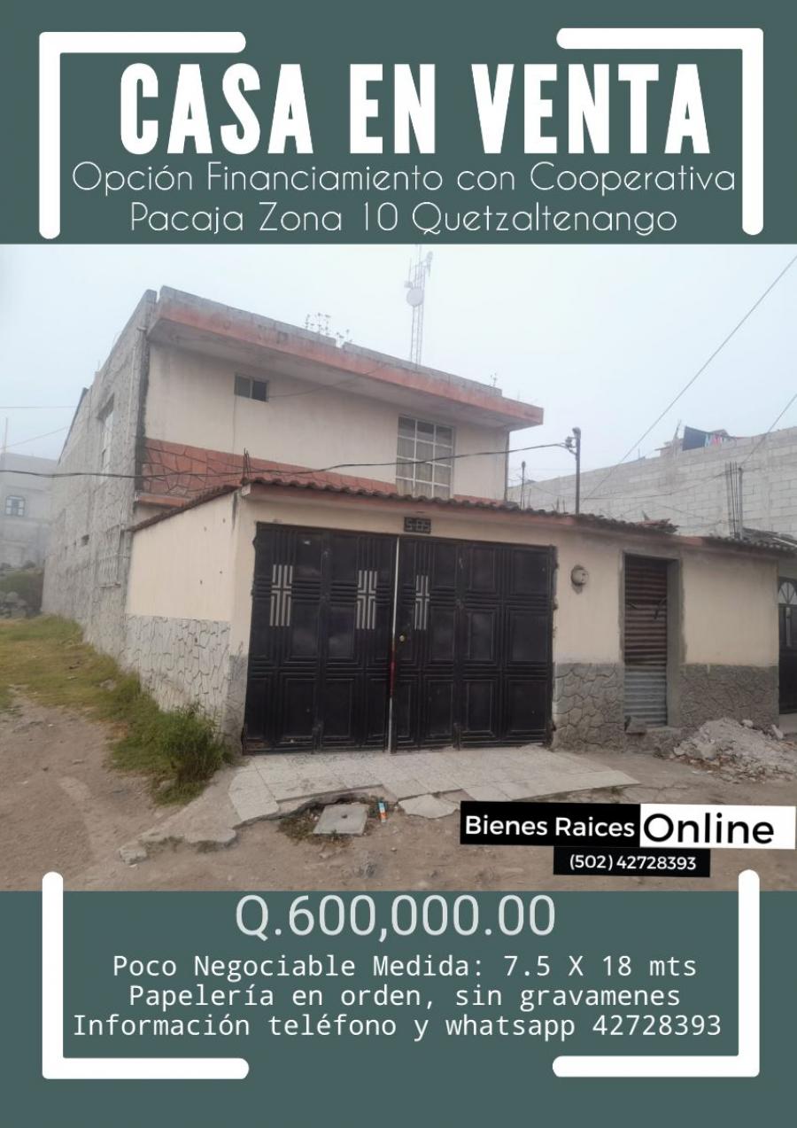 Foto Casa en Venta en Quetzaltenango, Quetzaltenango - $ 685.000 - CAV13605 - BienesOnLine