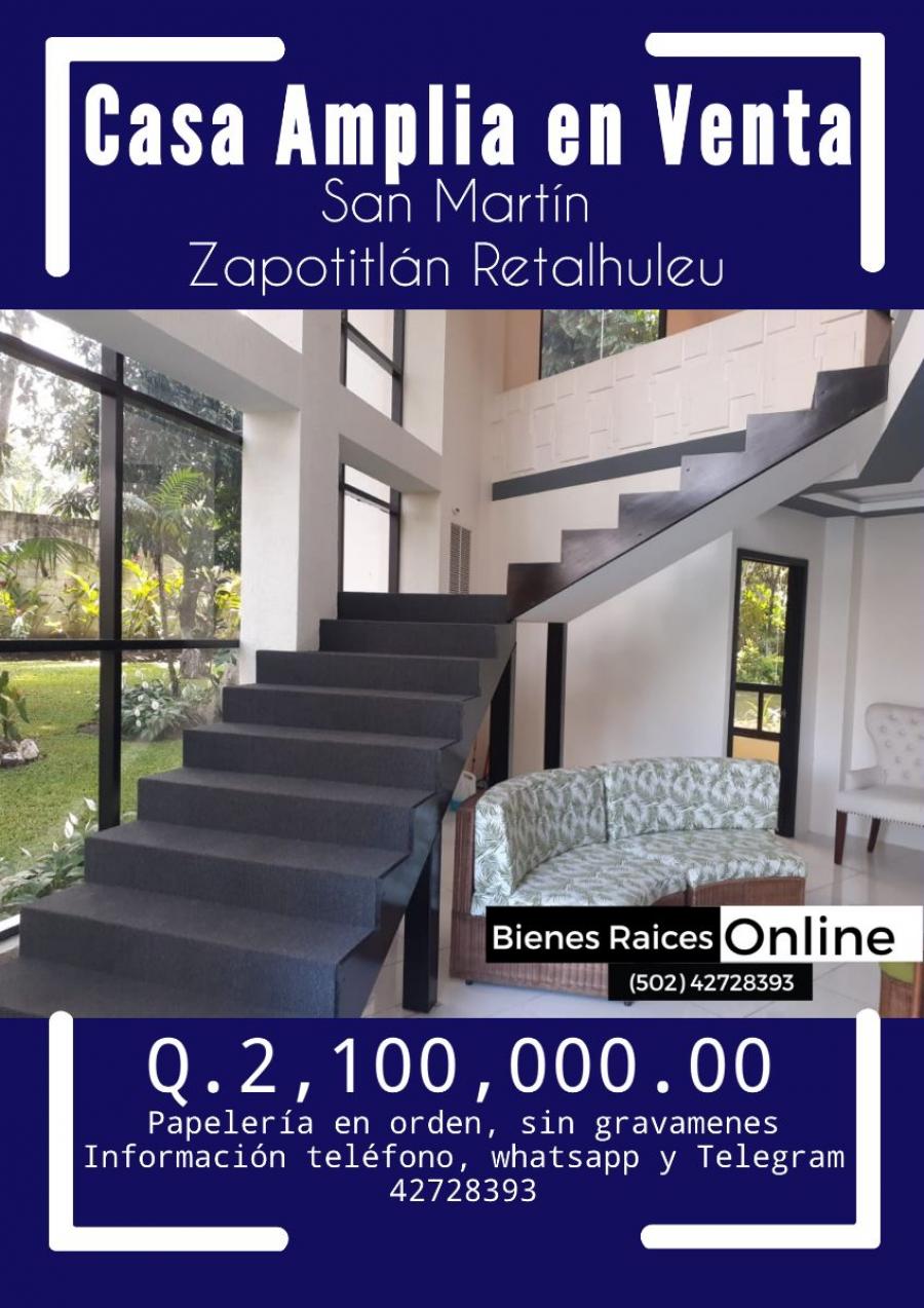 Foto Casa en Venta en San Martn Zapotitln, Retalhuleu - Q 2.100.000 - CAV16182 - BienesOnLine