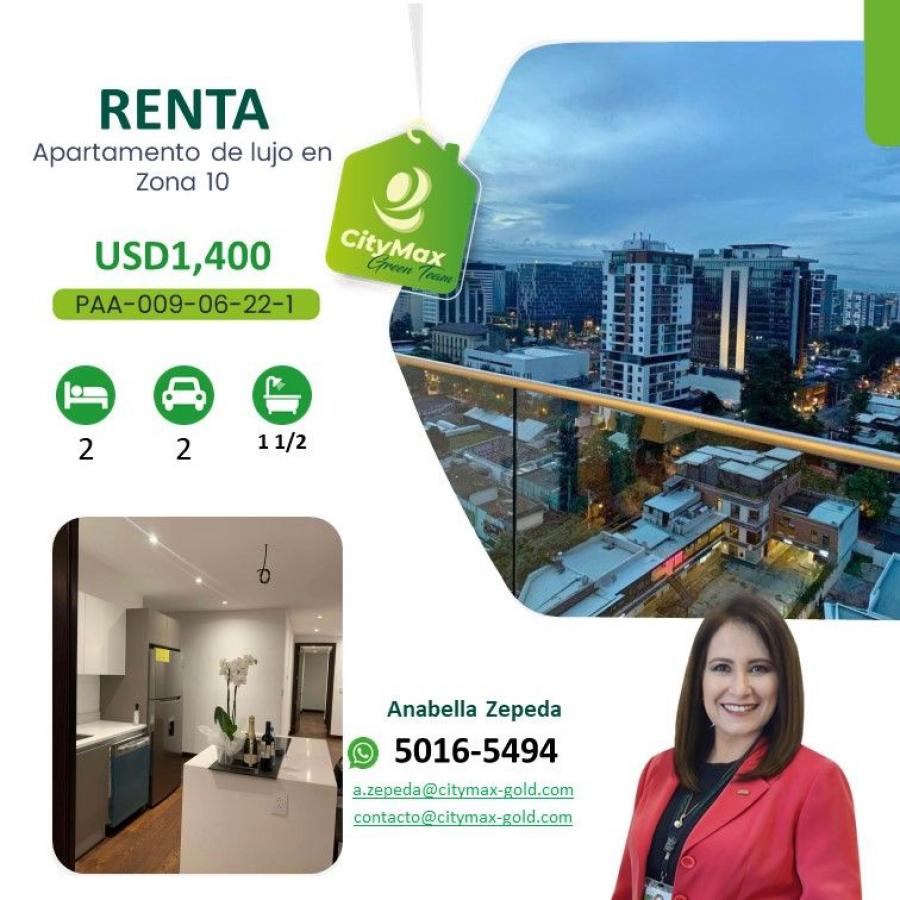 Foto Apartamento en Renta en Guatemala, Guatemala - U$D 1.400 - APR26911 - BienesOnLine
