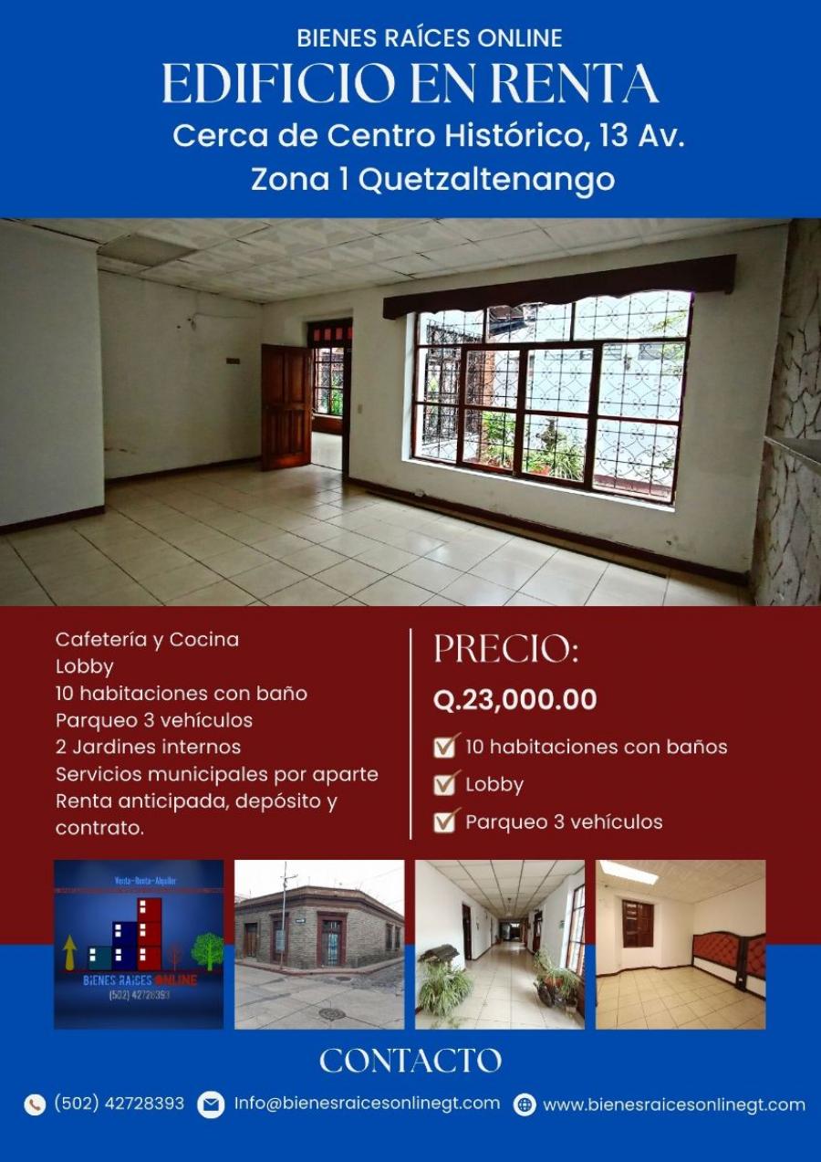Foto Edificio en Renta en Quetzaltenango, Quetzaltenango - Q 23.000 - EDR28750 - BienesOnLine
