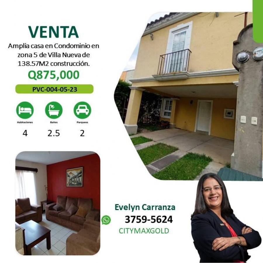 Foto Casa en Venta en Villa Nueva, Guatemala - Q 875.000 - CAV31417 - BienesOnLine