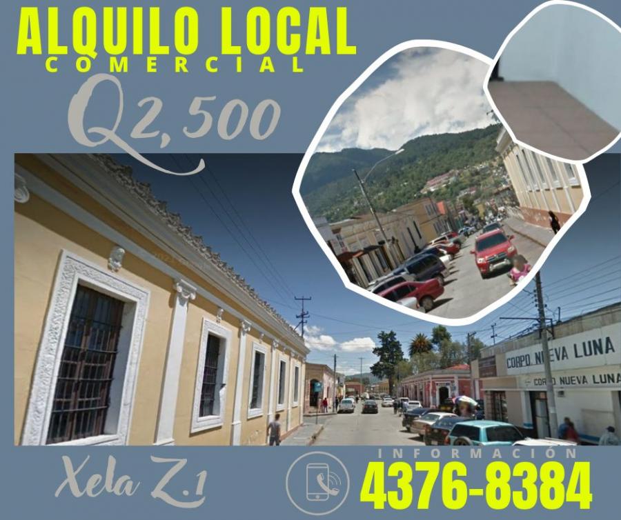 Foto Local en Renta en 14 av zona 1, Quetzaltenango - Q 2.500 - LOR38624 - BienesOnLine