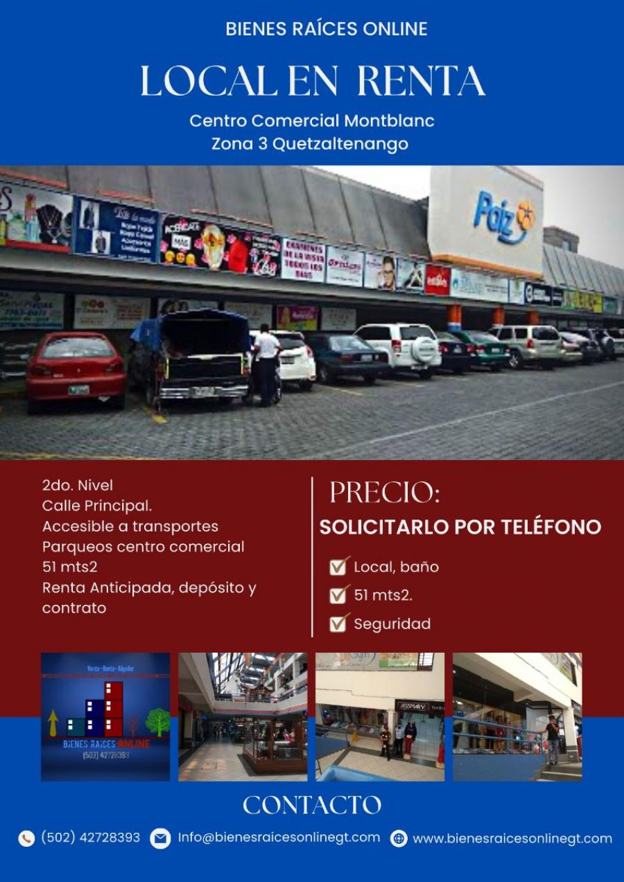 Foto Local en Renta en Quetzaltenango, Quetzaltenango - Q 13.000 - LOR21664 - BienesOnLine