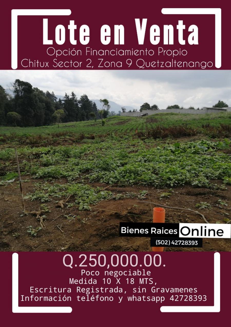 Foto Terreno en Venta en Quetzaltenango, Quetzaltenango - Q 250.000 - TEV16671 - BienesOnLine