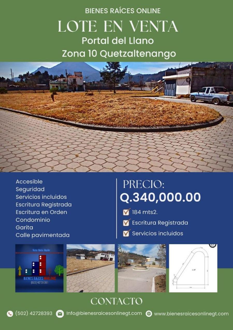 Foto Terreno en Venta en Quetzaltenango, Quetzaltenango - Q 340.000 - TEV39024 - BienesOnLine