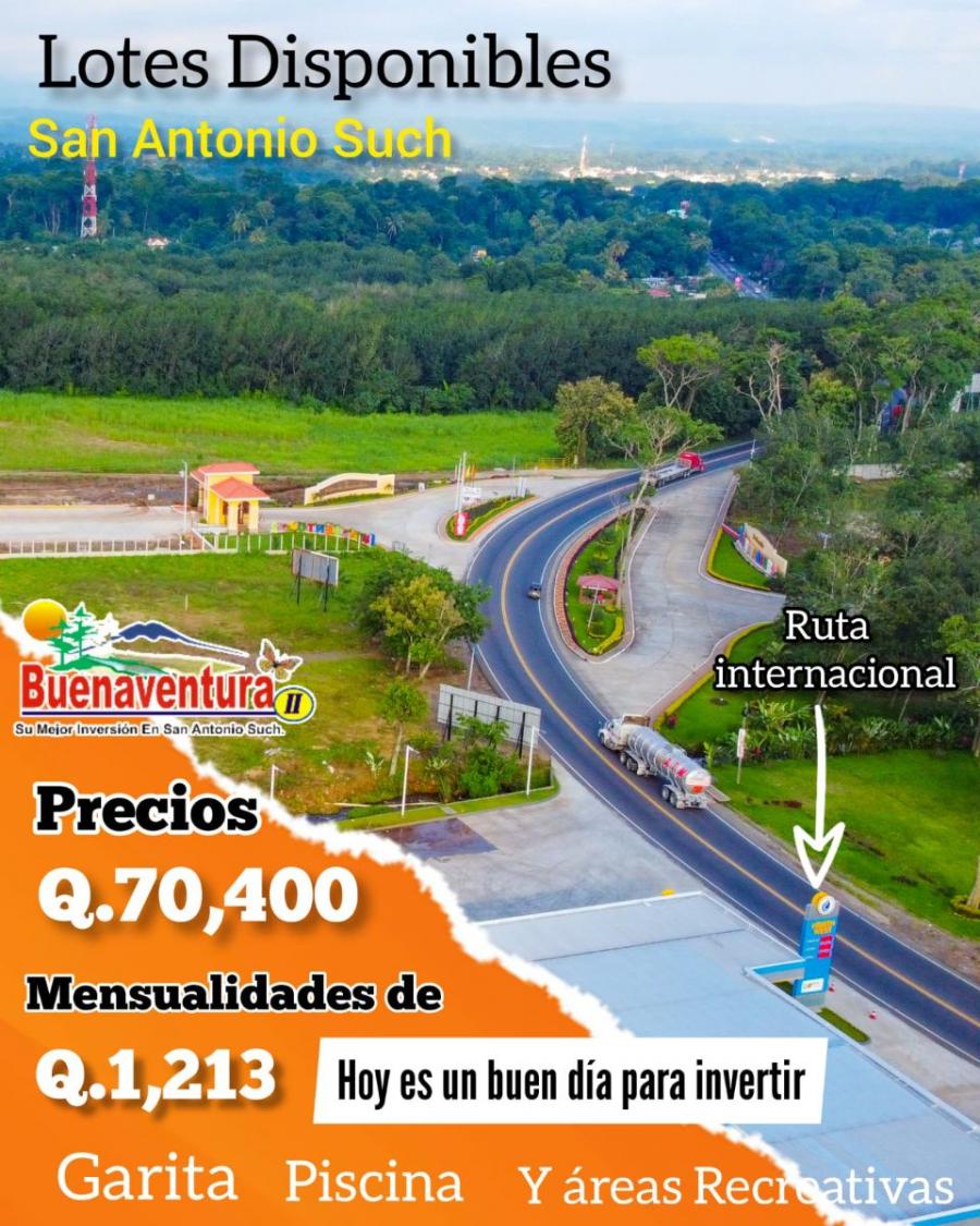 Foto Terreno en Venta en San Antonio Suchitepéquez, Suchitepéquez - Q 70.400 - TEV23303 - BienesOnLine