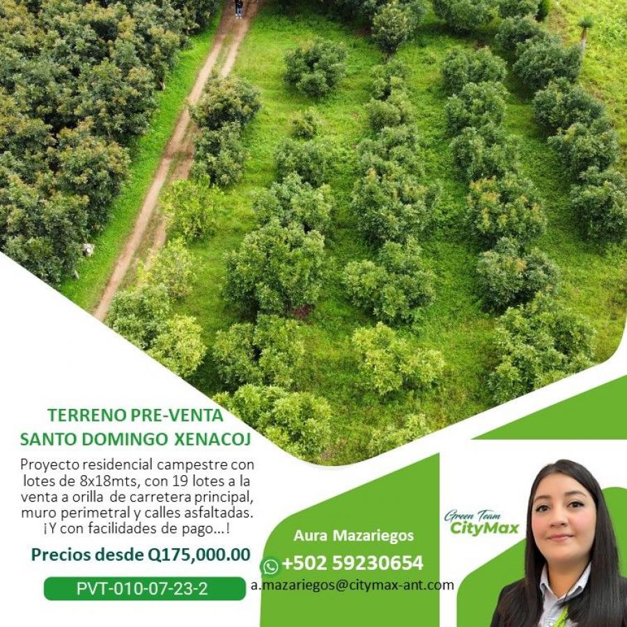 Foto Terreno en Venta en Santo Domingo Xenacoj, Sacatepquez - Q 175.000 - TEV27587 - BienesOnLine