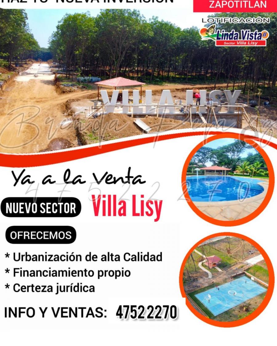 Foto Terreno en Venta en San Francisco Zapotitln, Suchitepquez - Q 67.200 - TEV23305 - BienesOnLine