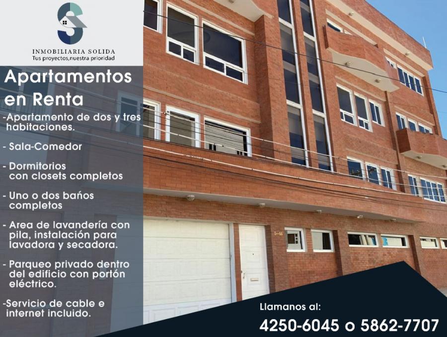 Foto Apartamento en Renta en Zona 10, Quetzaltenango, Quetzaltenango - Q 2.850 - APR4508 - BienesOnLine