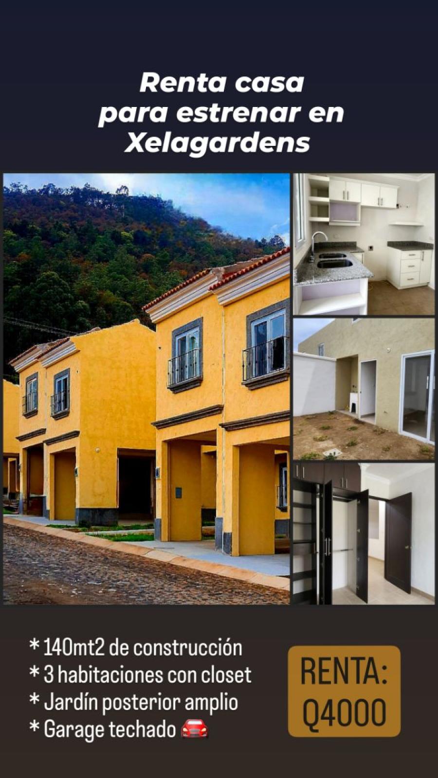 Foto Casa en Renta en Quetzaltenango, Quetzaltenango - Q 4.000 - CAR23707 - BienesOnLine
