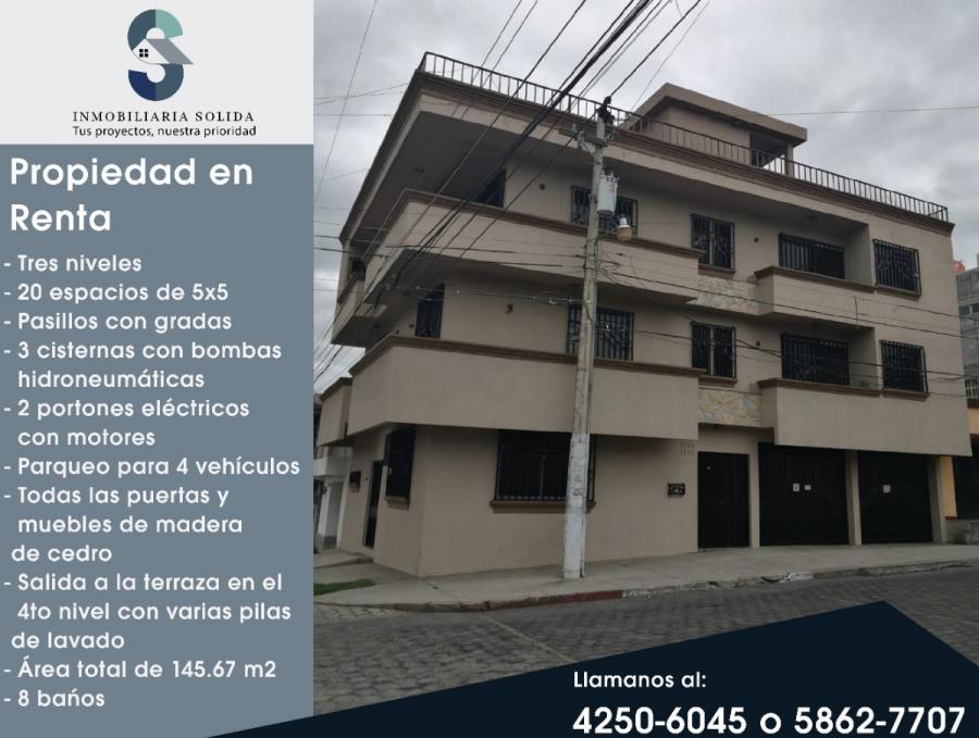 Foto Edificio en Renta en zona 3, Quetzaltenango, Quetzaltenango - Q 20.000 - EDR4531 - BienesOnLine