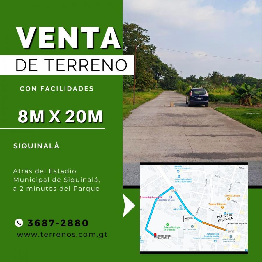 Foto Terreno en Venta en Siquinal, Escuintla - Q 95.000 - TEV19967 - BienesOnLine