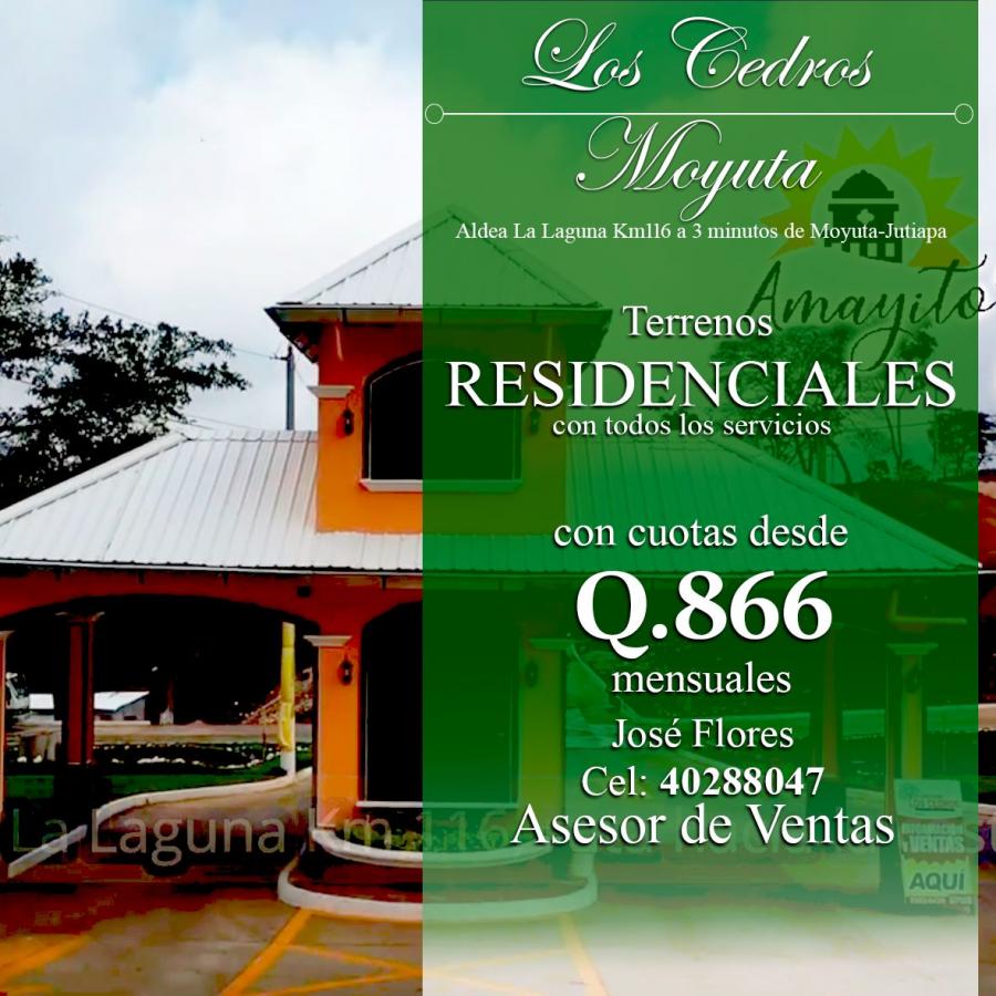 Foto Terreno en Venta en Moyuta, Jutiapa - $ 73.600 - TEV8011 - BienesOnLine