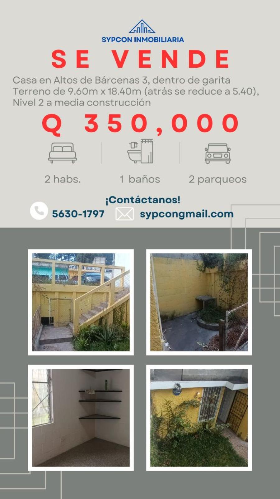 Foto Casa en Venta en Altos de Barcenas 3, Villa Nueva, Guatemala - Q 350.000 - CAV41068 - BienesOnLine