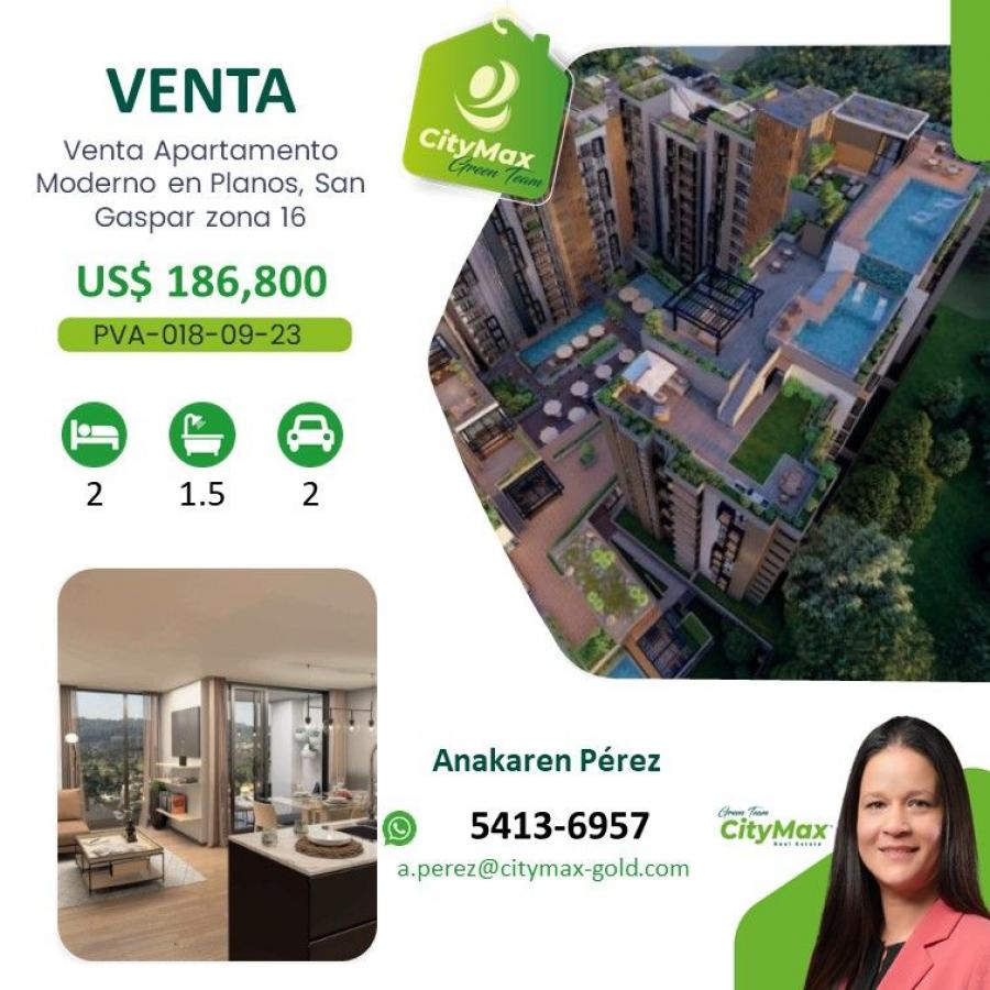 Foto Apartamento en Venta en Guatemala, Guatemala - U$D 186.800 - APV30057 - BienesOnLine