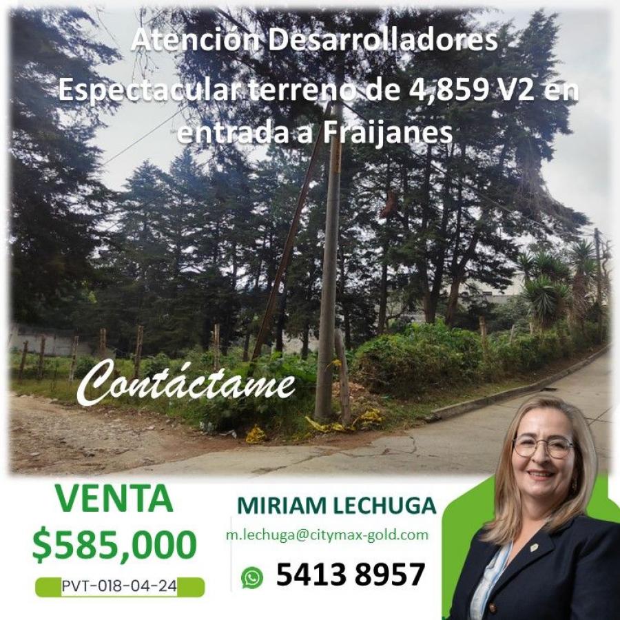 Foto Terreno en Venta en Fraijanes, Guatemala - U$D 585.000 - TEV41096 - BienesOnLine