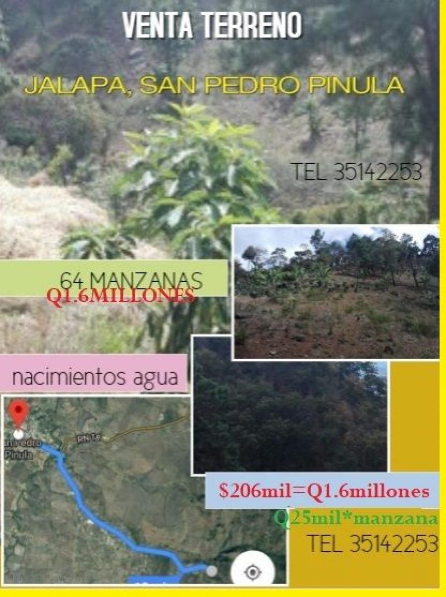 Foto Terreno en Venta en El aguacate, Jalapa - Q 1.600.000 - TEV3642 - BienesOnLine