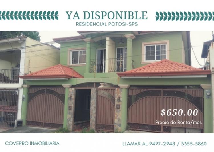 Foto Townhouse en Alquiler en San Pedro Sula, Corts - U$D 650 - A485 - BienesOnLine