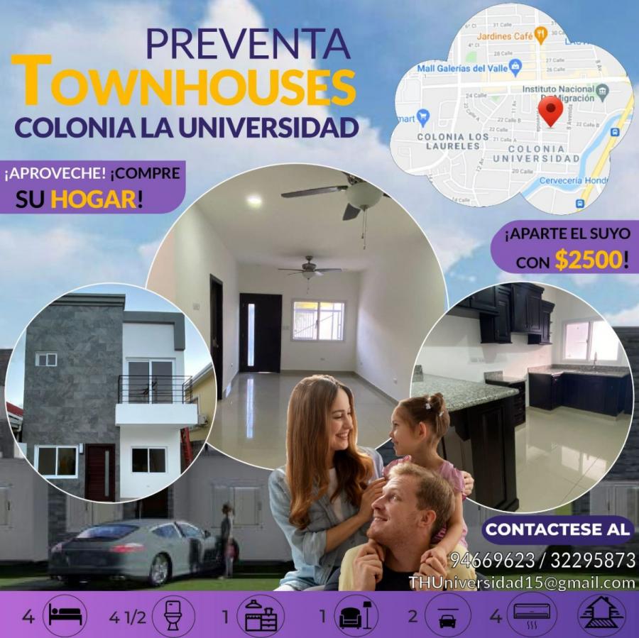 Foto Townhouse en Venta en San Pedro Sula, Cortés - U$D 200.000 - V1682 - BienesOnLine