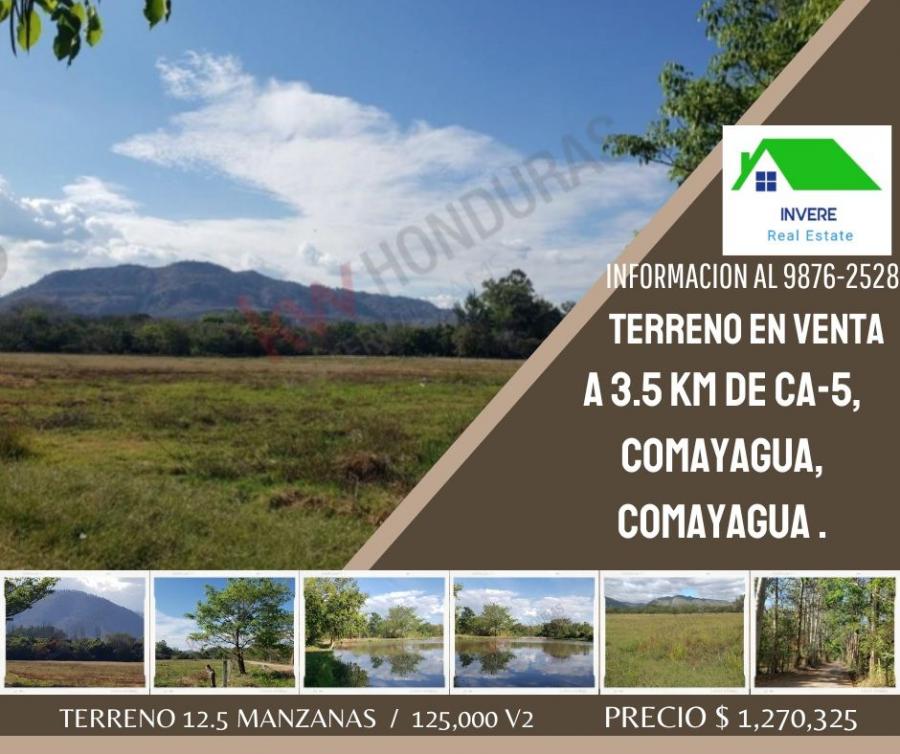 Foto Terreno en Venta en A 3.5 km de la Carreyera CA-5 Desvio Al Taladro., A 3.5 Km del Desvio a Aldea El Taladro, Comayagua,, Comayagua - U$D 1.270.325 - TEV1939 - BienesOnLine
