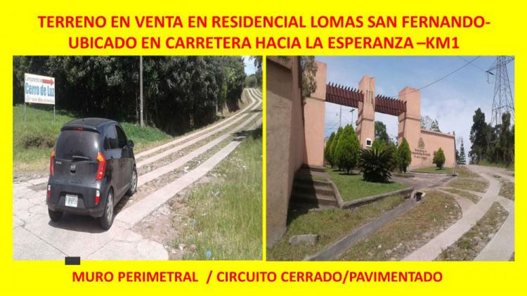 Foto Terreno en Venta en Residencia Lomas San Fernando, Siguatepeque, Comayagua - $ 550.000 - TEV296 - BienesOnLine