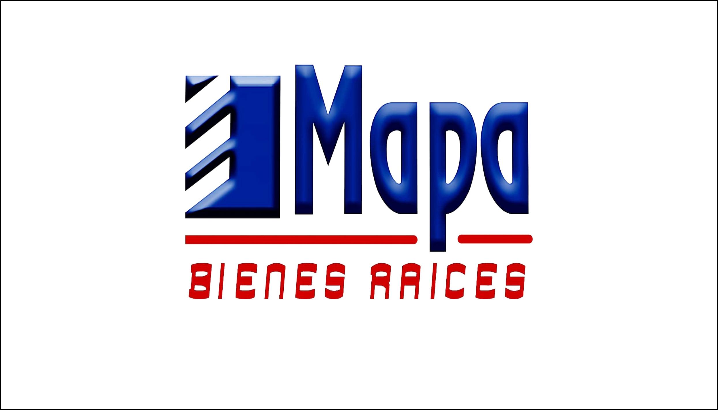 Mapa Bienes Raices