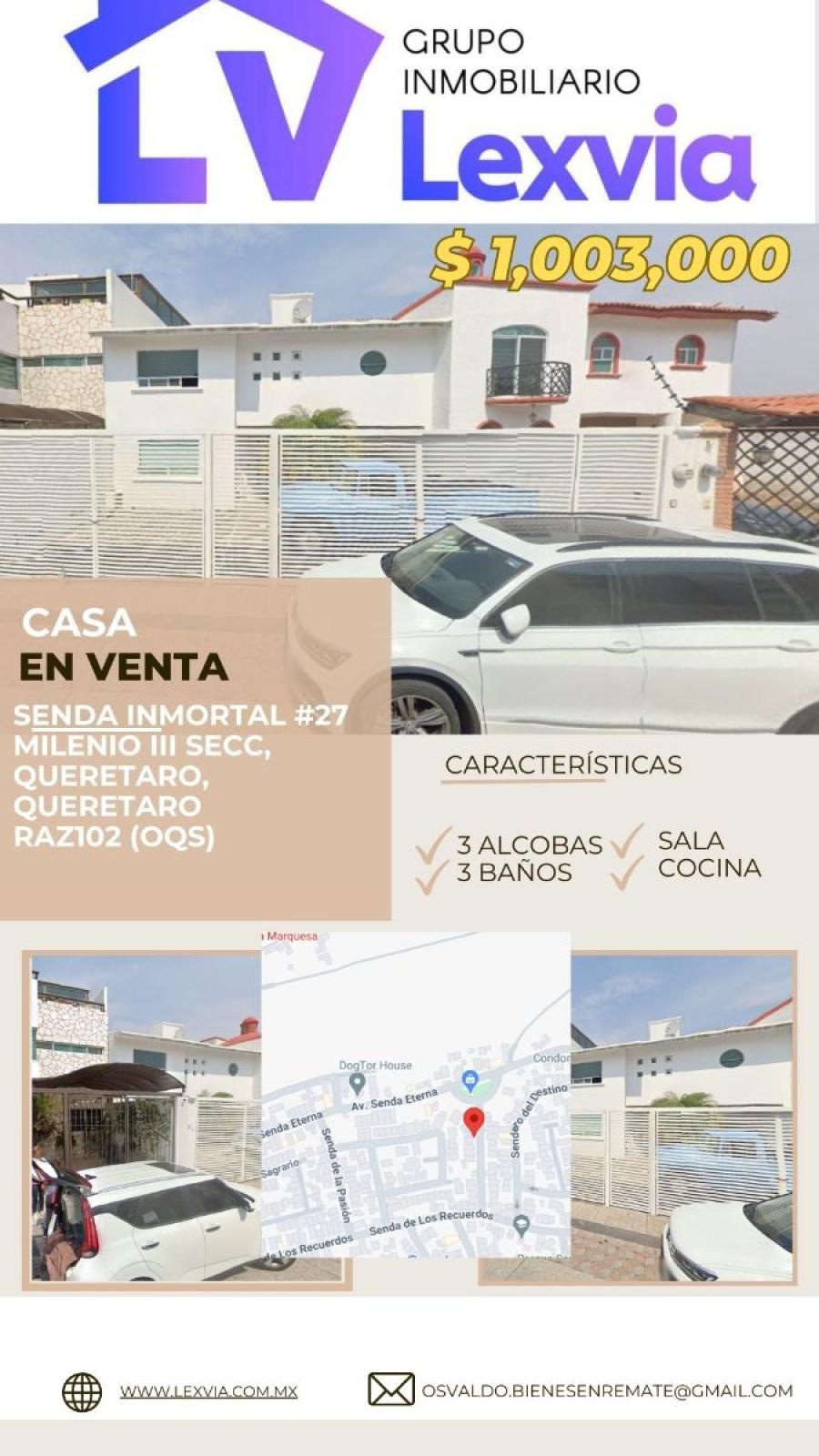 Foto Casa en Venta en MILENIO, Puebla, Puebla - $ 1.003.000 - CAV352076 - BienesOnLine
