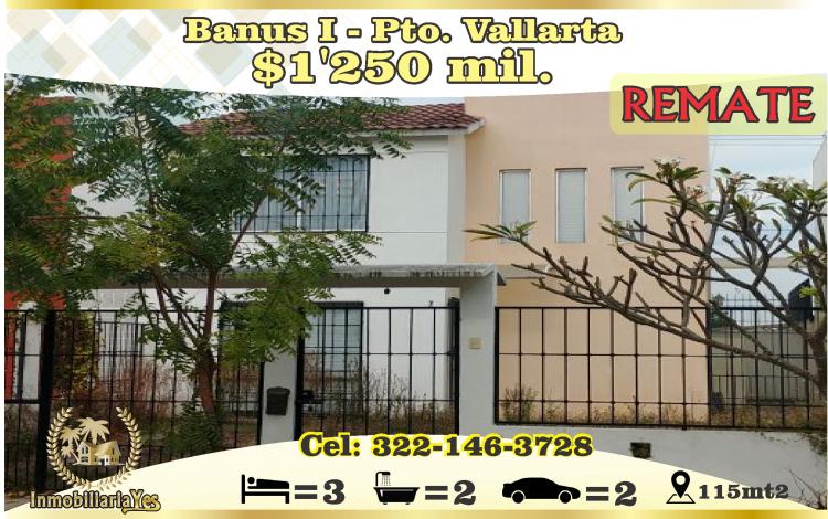 Foto Casa en Venta en FRACCIONAMIENTO BANUS 1, Puerto Vallarta, Jalisco - $ 1.250.000 - CAV219664 - BienesOnLine