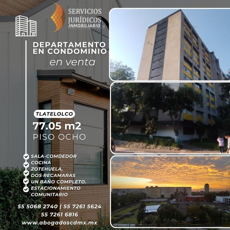 Foto Departamento en Venta en SEGUNDA SECCION NONOALCO TLATELOLCO, Cuauhtémoc, Distrito Federal, Mexico, Distrito Federal - $ 2.020.000 - DEV352942 - BienesOnLine