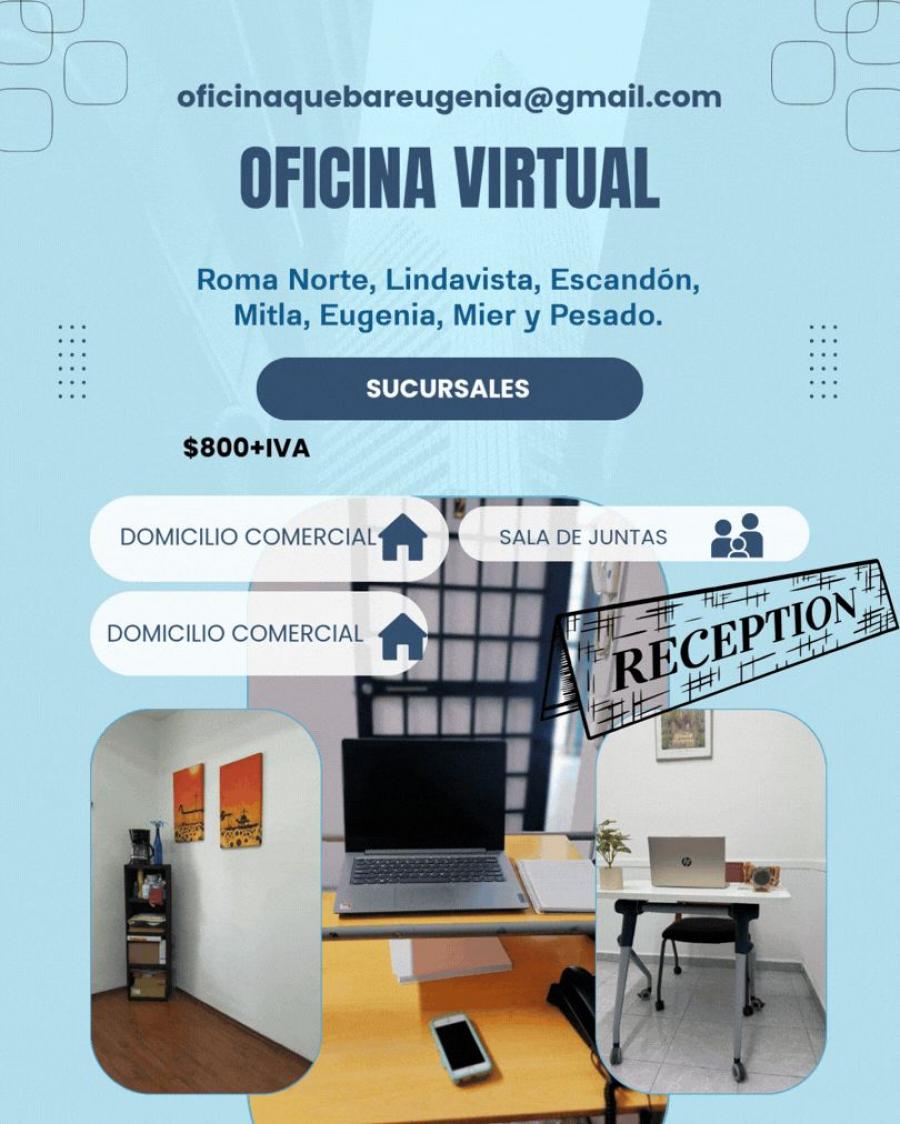 Foto Oficina en Renta en Benito Juárez, Distrito Federal - $ 800 - OFR365201 - BienesOnLine