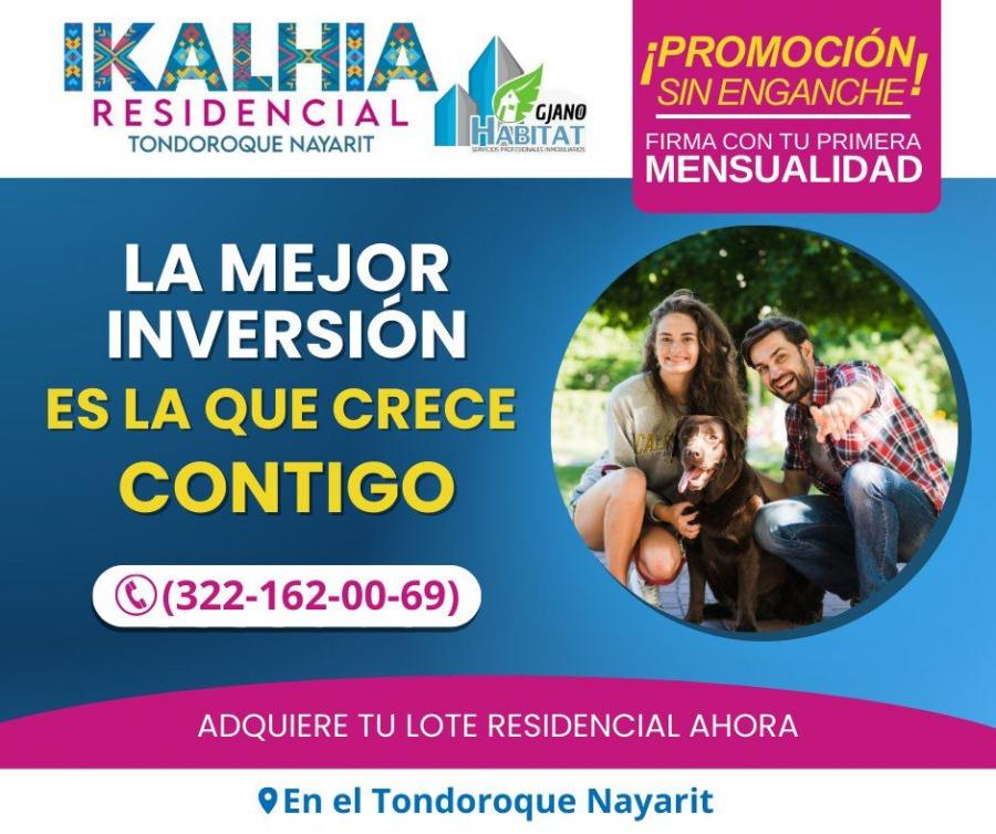Foto Terreno en Venta en El Tondoroque, Bucerías, Nayarit - $ 840.000 - TEV360696 - BienesOnLine