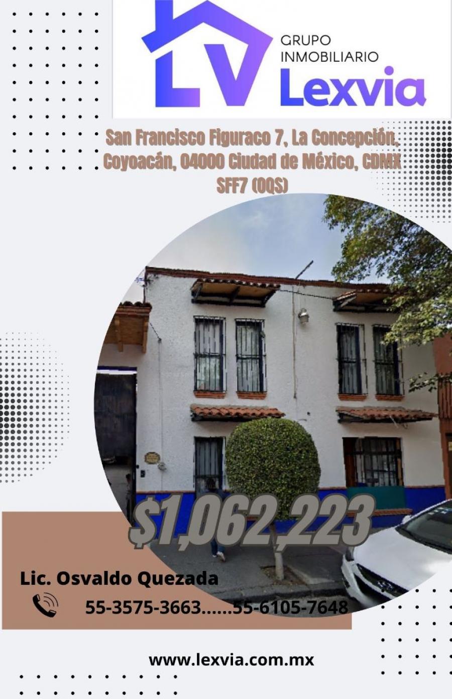 Foto Casa en Venta en LA CONCEPCION, Coyoacn, Distrito Federal - $ 1.062.500 - CAV351437 - BienesOnLine