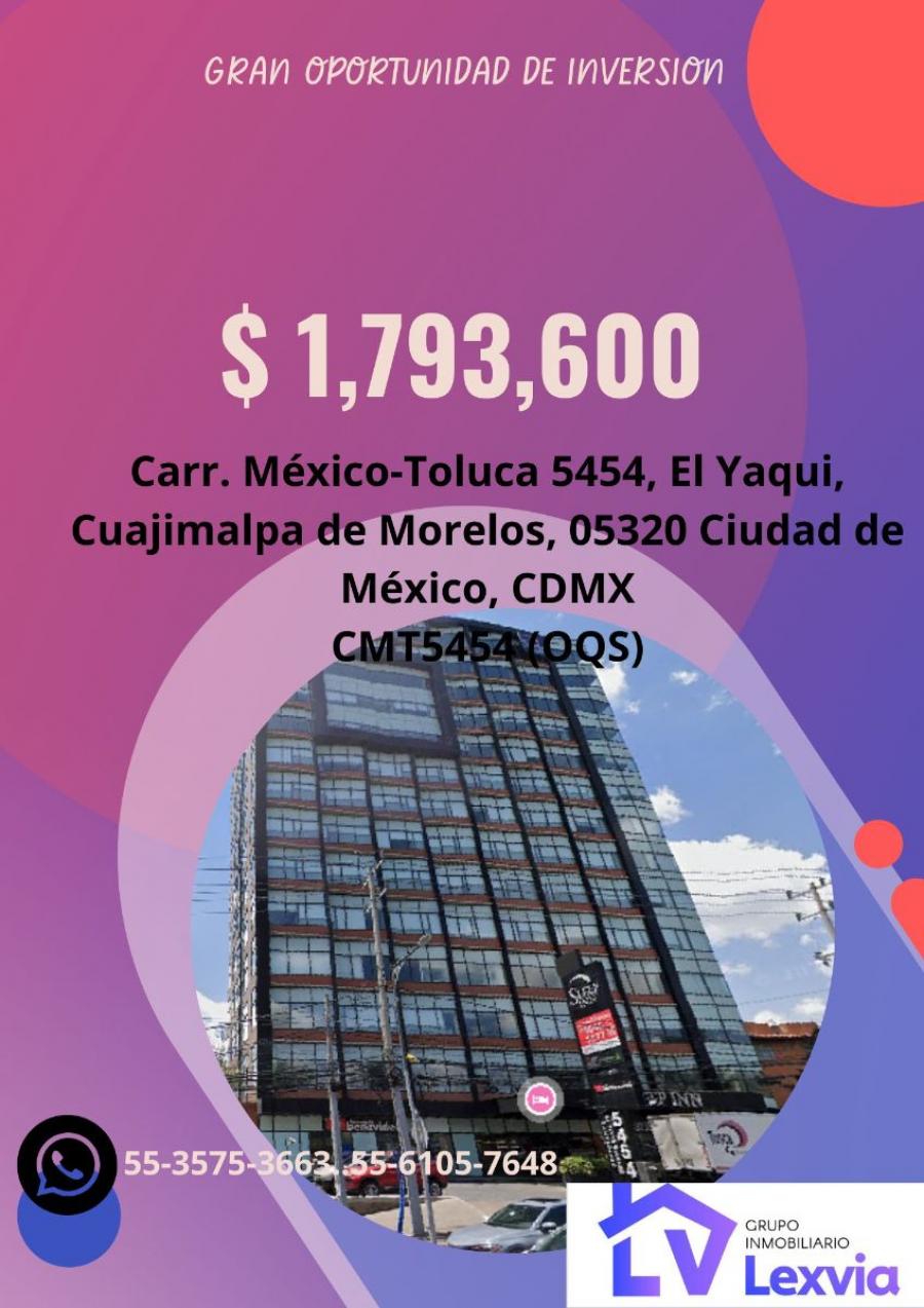 Foto Departamento en Venta en EL YAQUI, Cuajimalpa de Morelos, Distrito Federal - $ 1.793.600 - DEV351718 - BienesOnLine