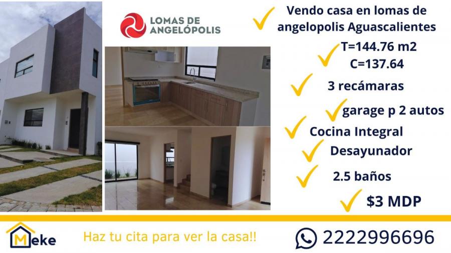 Foto Casa en Venta en lomas de angelopolis, Puebla, Puebla - $ 3.000.000 - CAV343254 - BienesOnLine