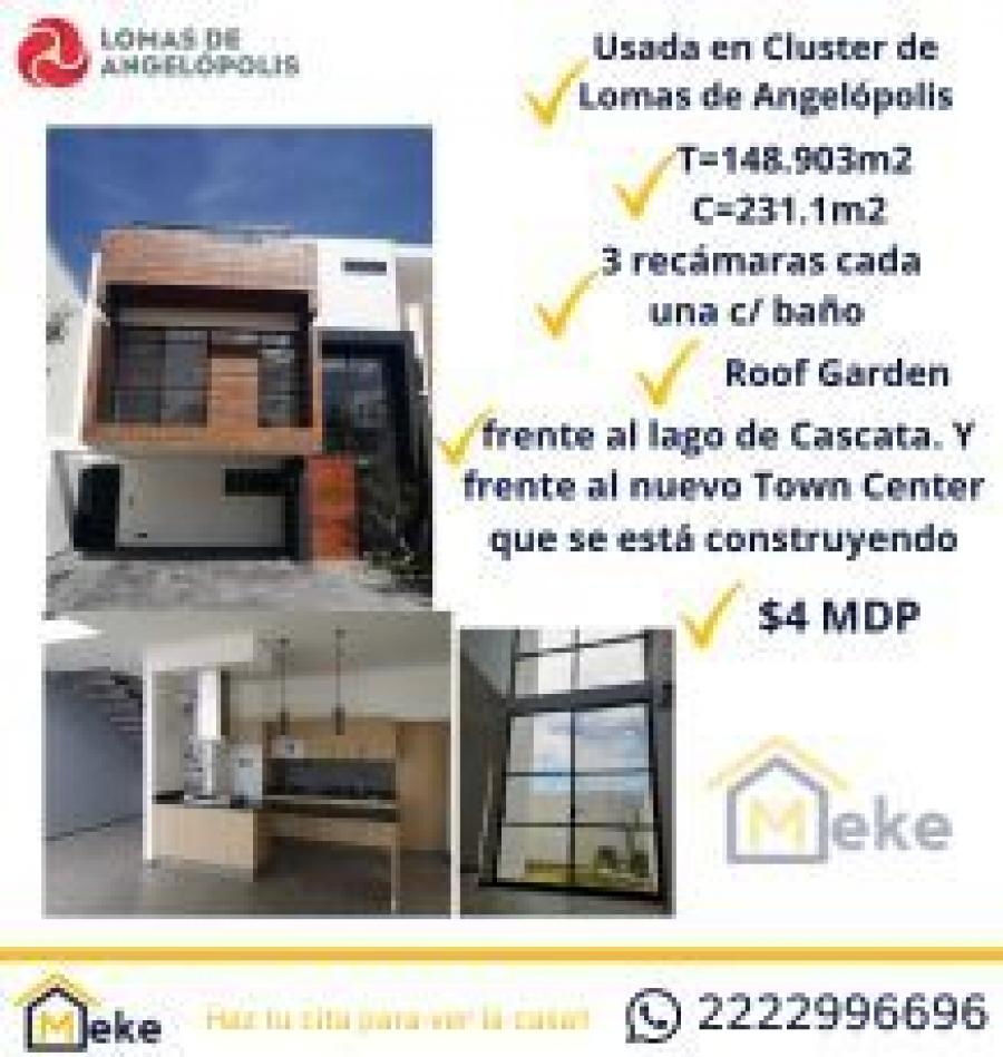 Foto Casa en Venta en lomas de angelopolis, Puebla, Puebla - $ 4.000.000 - CAV340672 - BienesOnLine